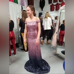 Off the Shoulder Prom Dress